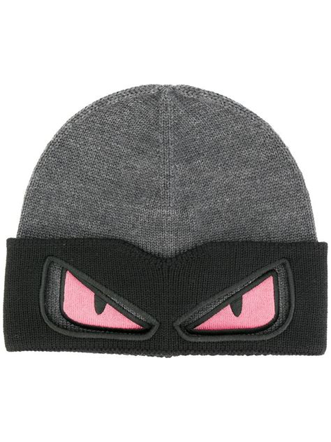 fendi beanie hat eyes.